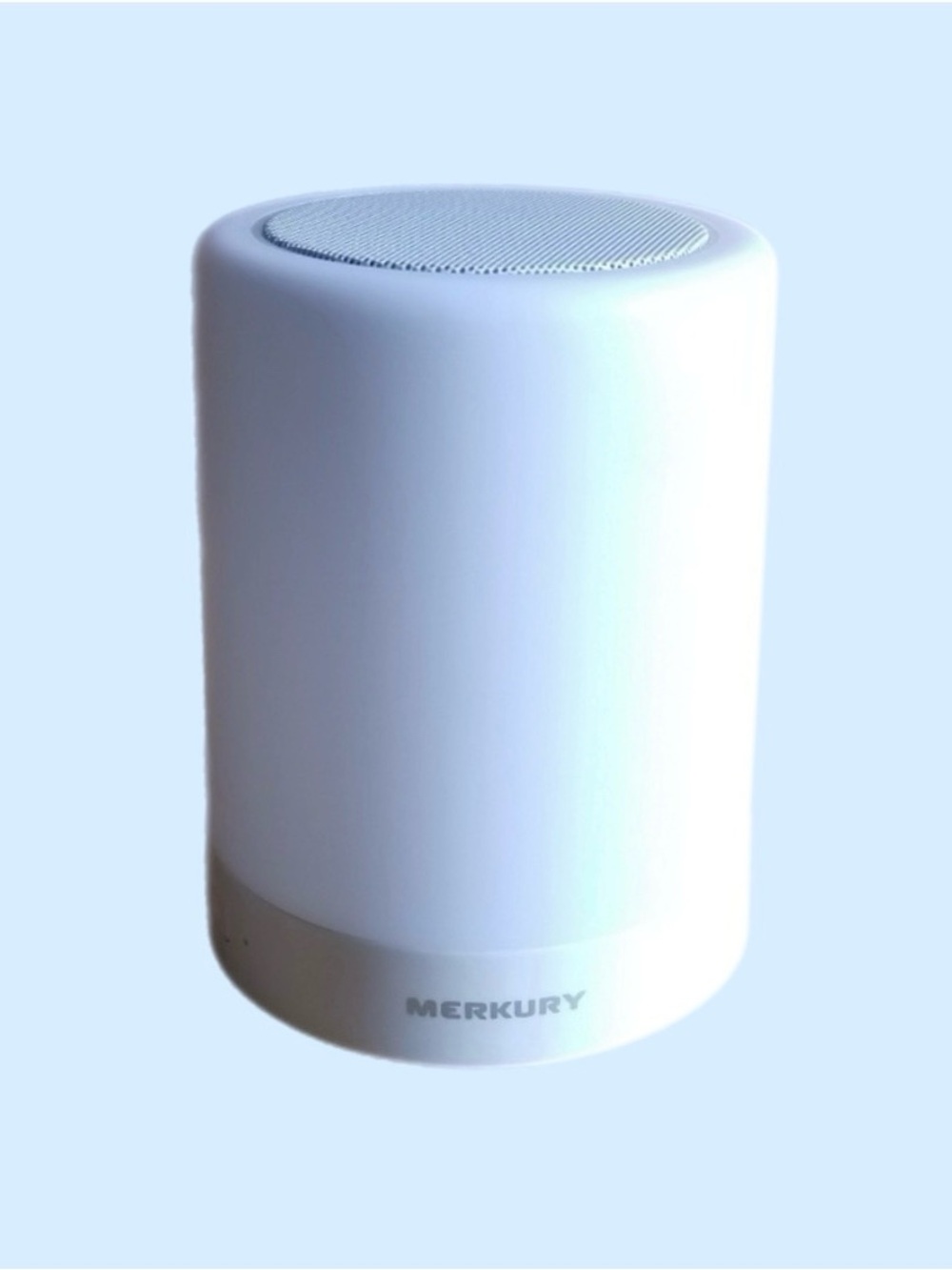 Merkury White Portable Bluetooth Speaker - Compact Wireless Audio